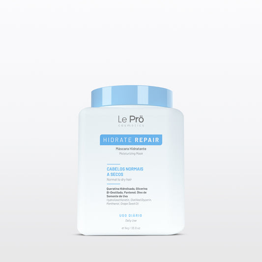 Hydrate Repair Hair Mask, Normal to Dry Hair, Daily Use 1Kg